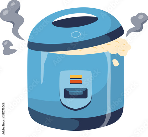 Broken Rice Cooker Overheating and Leaking