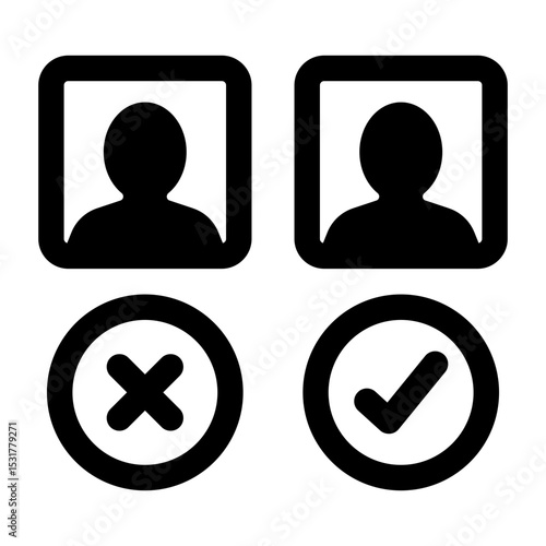 Election Day Vote Choice Icons