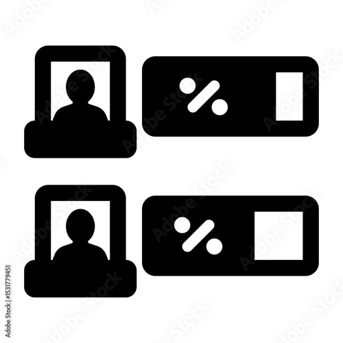 Election Results Data Icons