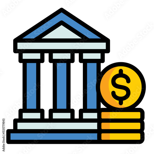 Central Bank Icon