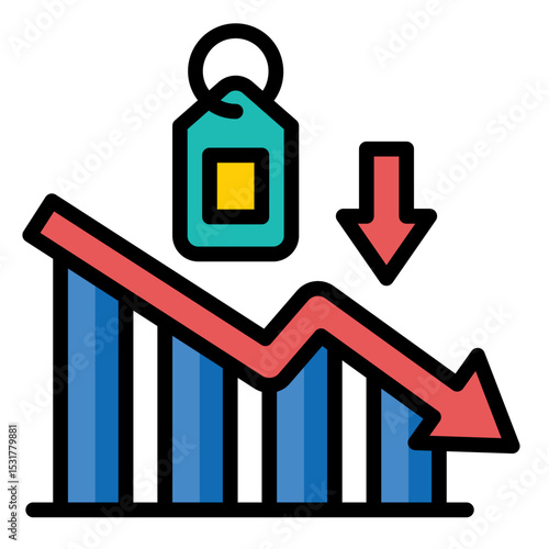 Deflation Icon