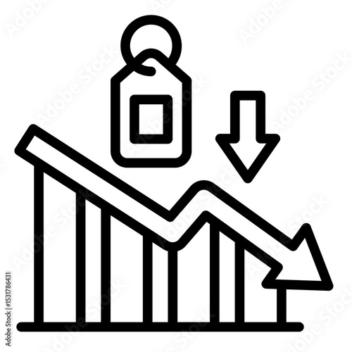 Deflation Icon