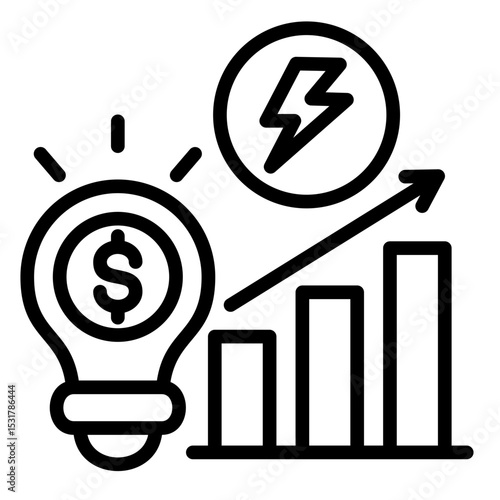 Energy Prices Icon