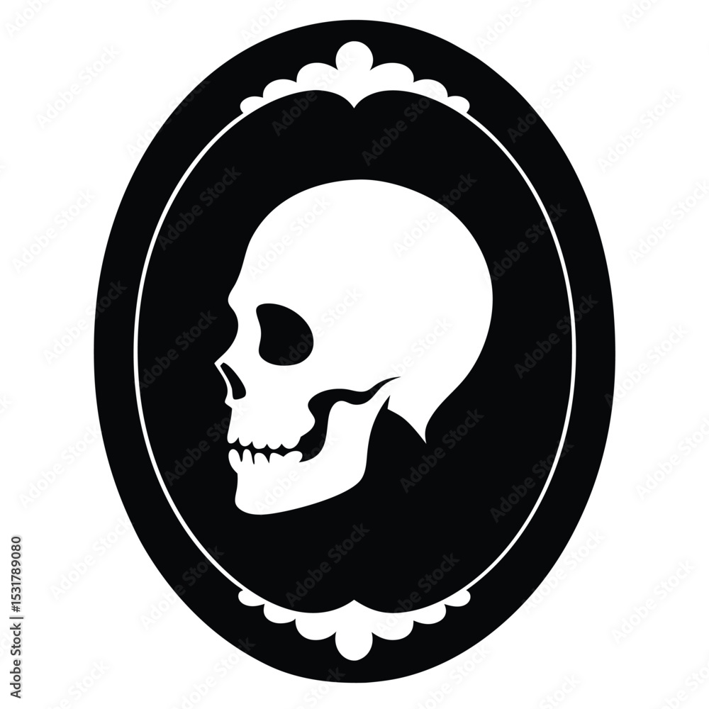 Fototapeta premium skull and crossbones icon