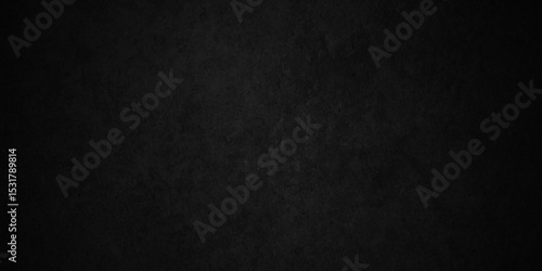 Dark black grunge wall textured concrete background. backdrop dark grey black slate background or texture. Vector blackboard concrete texture. Stone wall background.	
