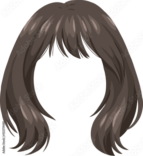 Woman Hair Illustration