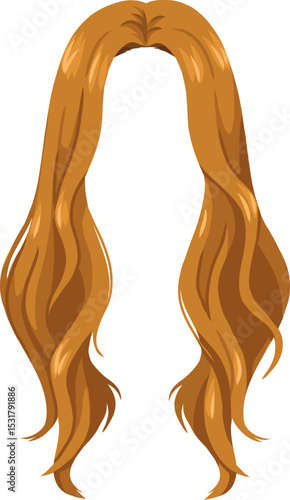 Woman Hair Illustration