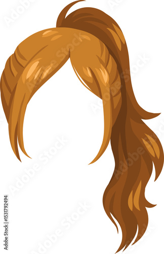 Woman Hair Illustration