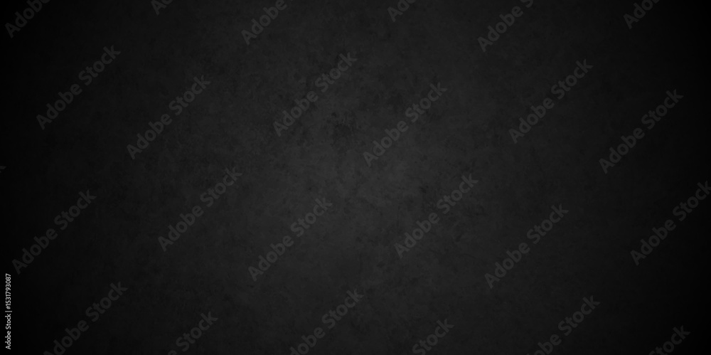 Fototapeta premium Black texture chalk board and black board background. stone concrete texture grunge backdrop background anthracite panorama. Panorama dark grey black slate background or texture. 
