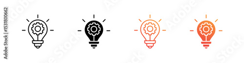 Innovation Multiple Style Icon Set 