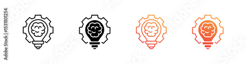Resourcefulness Multiple Style Icon Set 