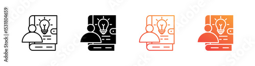Consultant Multiple Style Icon Set 