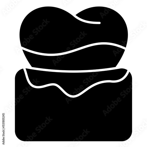 Gingivitis solid icon