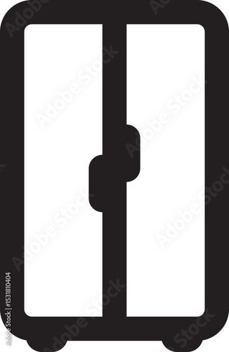Furniture Set Black Icon