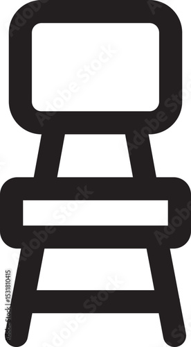 Furniture Set Black Icon