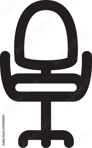 Furniture Set Black Icon