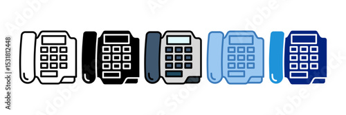 Telephone Icon Element For Design