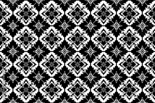 black and white seamless pattern