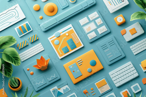 Collection of Modern Mobile App Interfaces