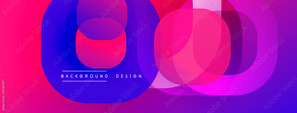 Abstract vibrant circles overlap. Pink, purple, blue gradients create dynamic visual effect. Modern design element for backgrounds. Abstract vibrant circles overlap. Pink, purple, blue gradients create dynamic visual effect. Modern design element for backgrounds.