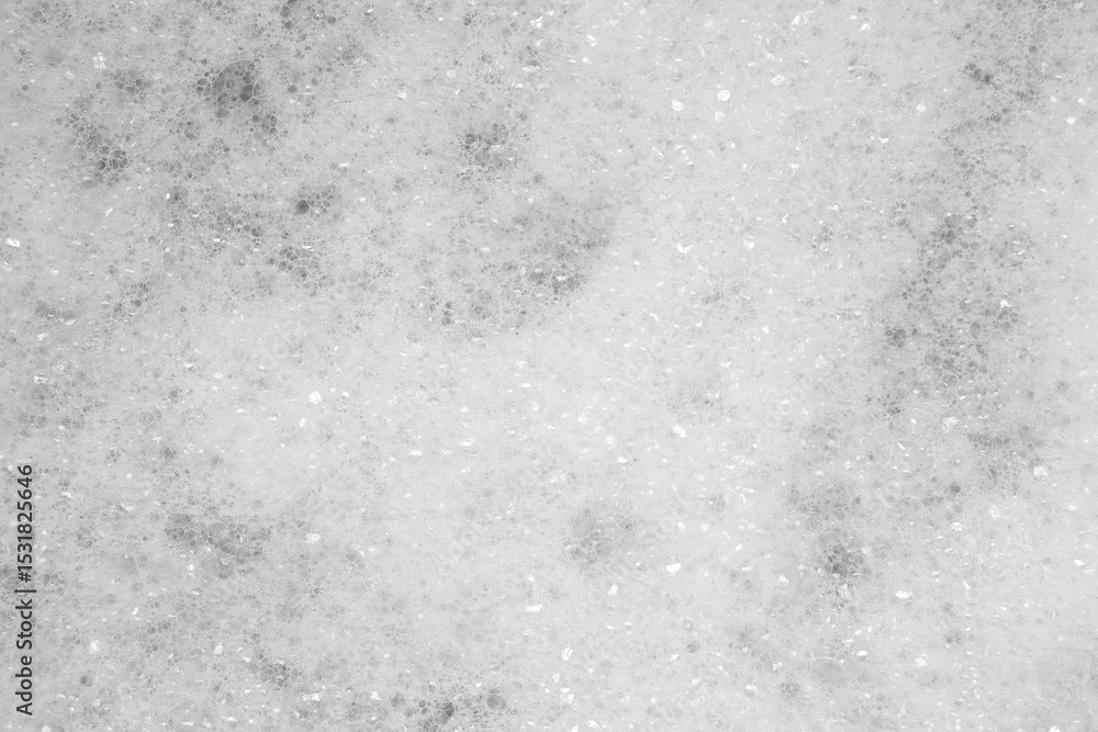 Obraz premium Abstract white soap foam bubbles texture background