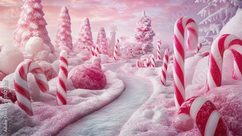 Peppermint Dreams: A Candy Land Holiday Extravaganza