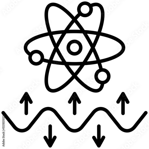 Quantum Vacuum Fluctuation Icon