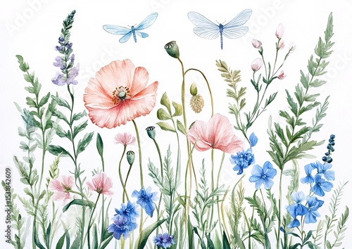 Delicate Floral Arrangement With Soft Colors