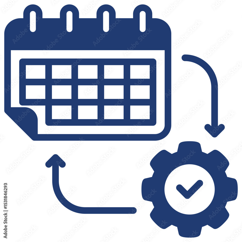 Obraz premium Schedule Icon