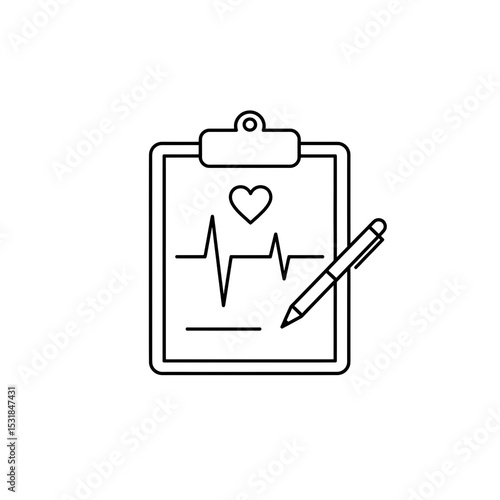 Wallpaper Mural Medical Report Illustration Torontodigital.ca