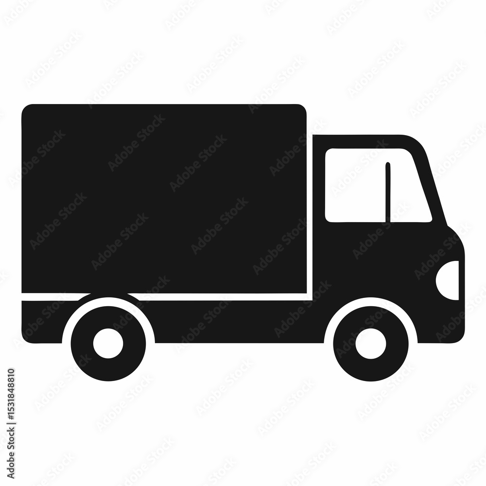delivery truck icon delivery truck icon
