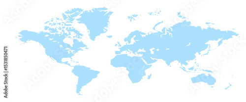 world map asia, world map picture, world map vector image, modern world map, Illustration, eps 10, worldwide, all continents, all countries, worldwide project