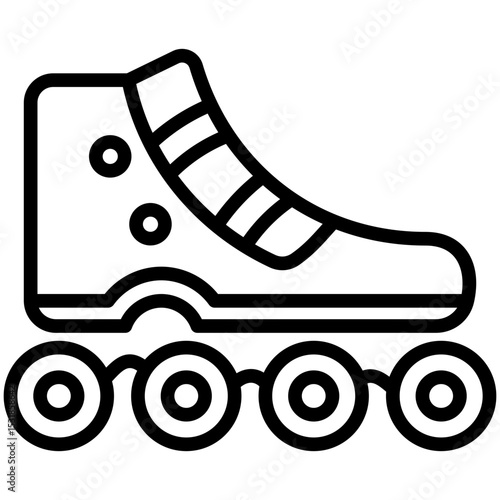 Rollerblades Icon