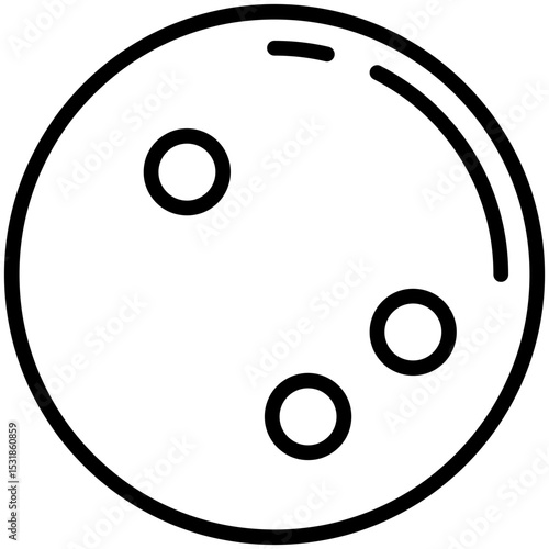 Bowling Ball Icon