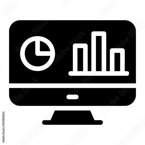 data monitor Solid icon