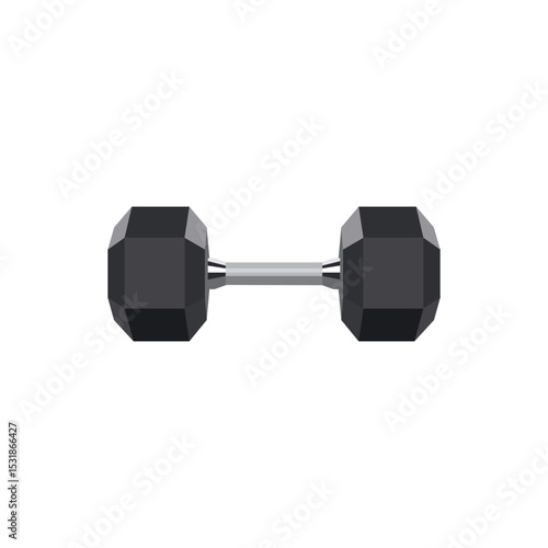 dumbell vector illustration