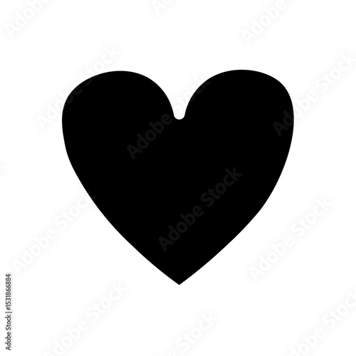 heart glyph icon