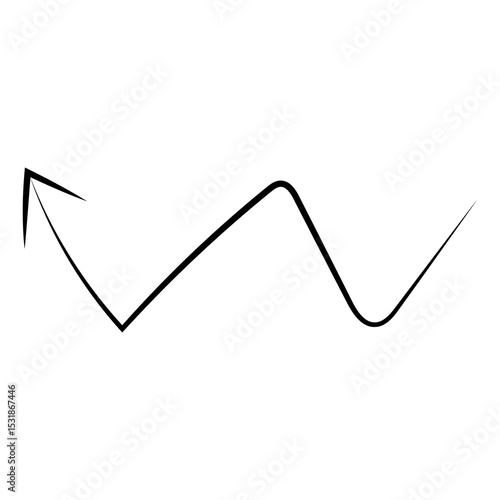 Free Download Hand drawn crayon spiral and straight arrow. Black curved and straight doodle arrows. Grunge charcoal sketch pointers and direction lines. pastel pencil, black chalk or marker brush stroke - GFXLoad