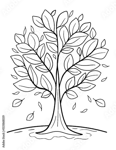 Vector illustration of color pages