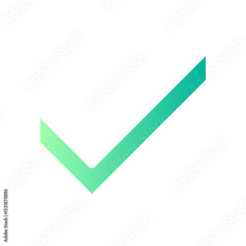check gradient icon