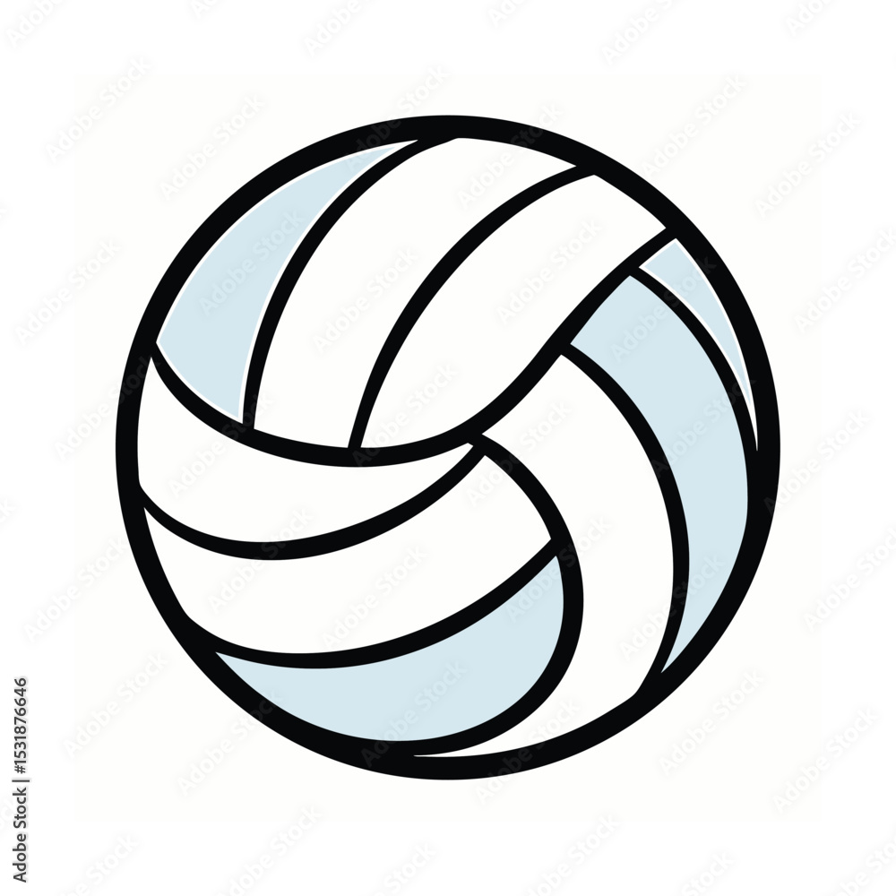 Volleyball vector illustration Volleyball vector illustration