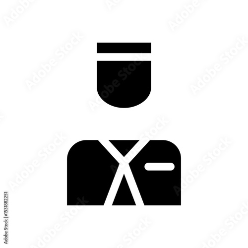 bellboy glyph icon