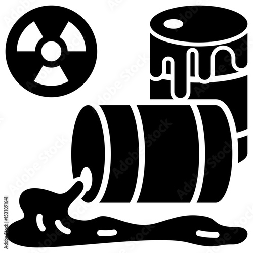 Radioactive Leak Icon