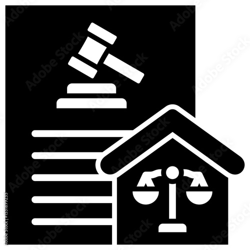 Real Estate Law Icon