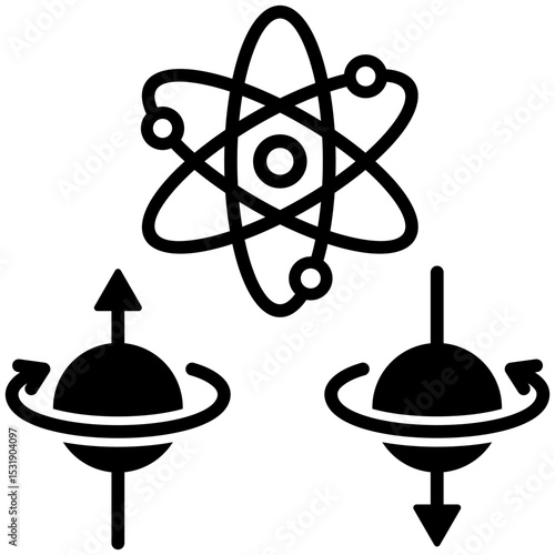 Quantum Spin Icon