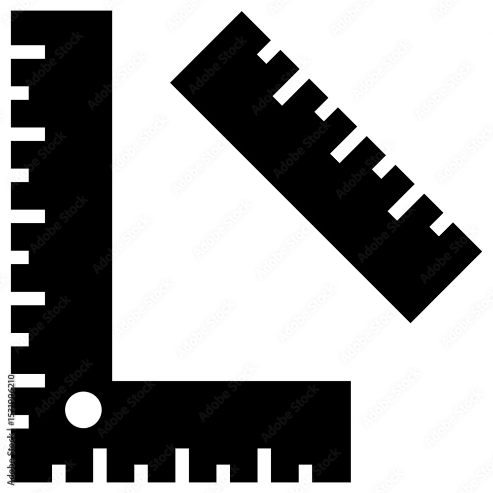 Fototapeta premium Ruler Icon