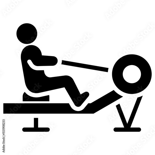 Rowing Machine Icon