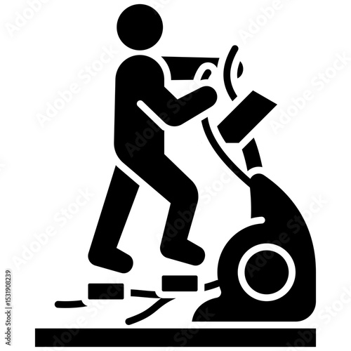 Elliptical Trainer Icon