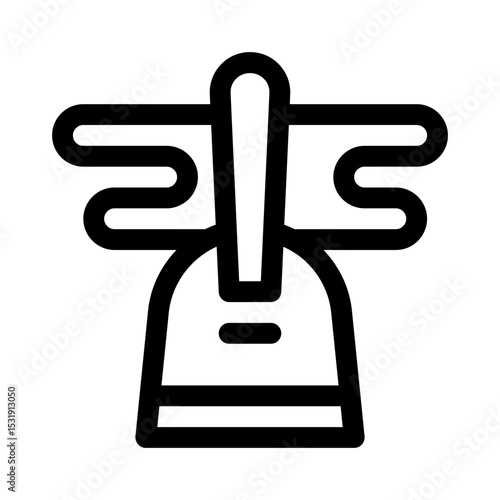Scraper line icon