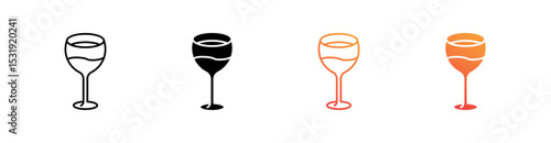 Glass Multiple Style Icon Set 